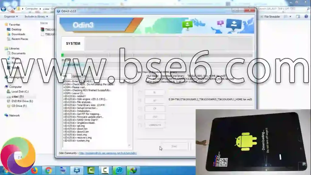 طريقة عمل سوفت وير لهواتف سامسونج