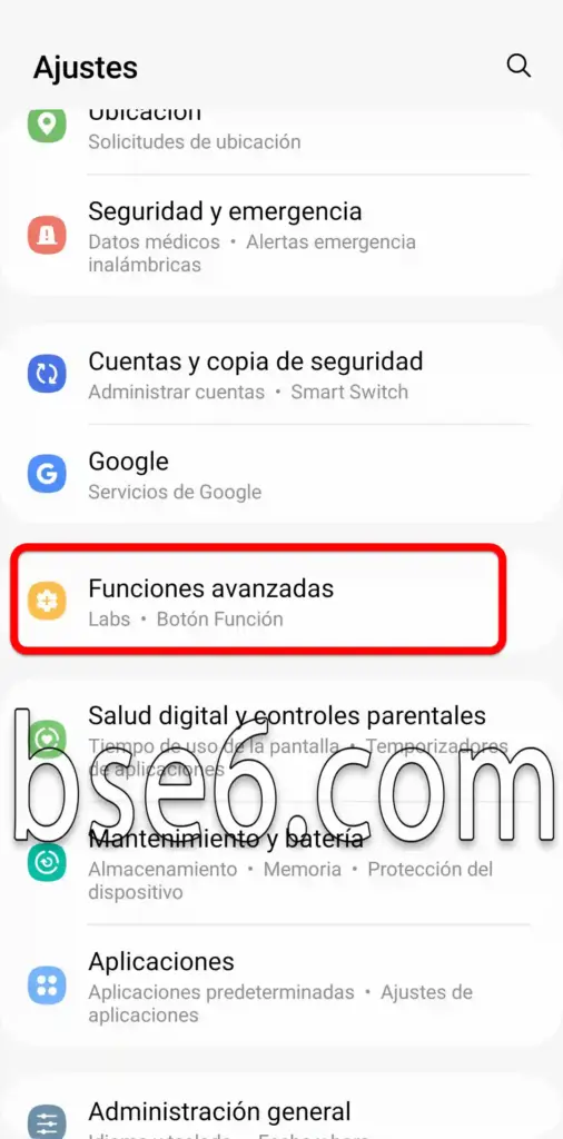métodos para capturar la pantalla en Samsung Galaxy A52