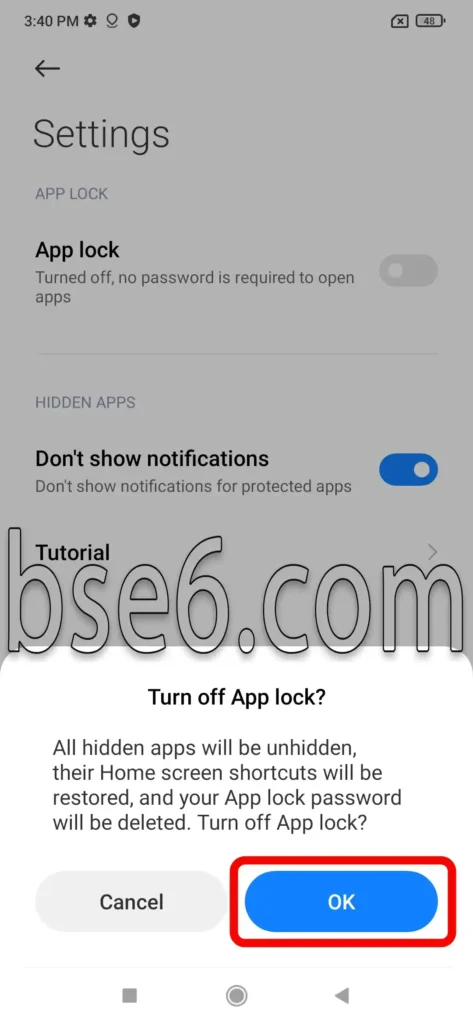 how to lock apps