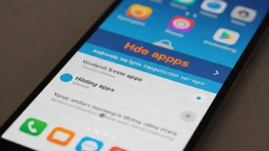 Hide apps