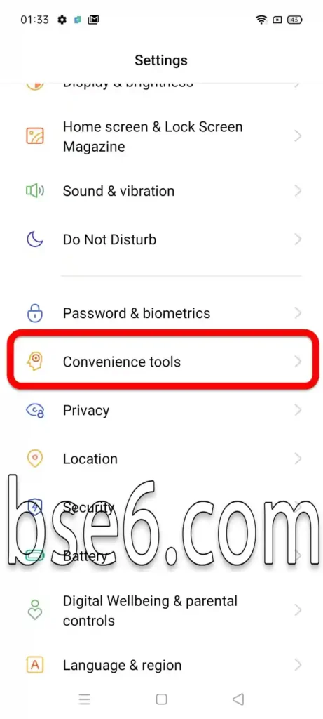 How to change navigation buttons at the bottom of the screen on Realme