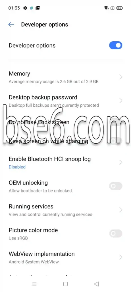 Methods to Enable and Disable Developer Options for Realme
