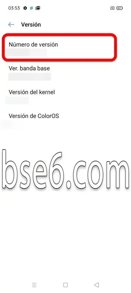 Métodos para activar y desactivar opciones de desarrollador en Realme