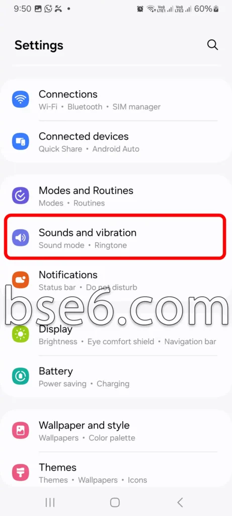 Controlling system vibration on Samsung How to Easily Control System Vibration (2)