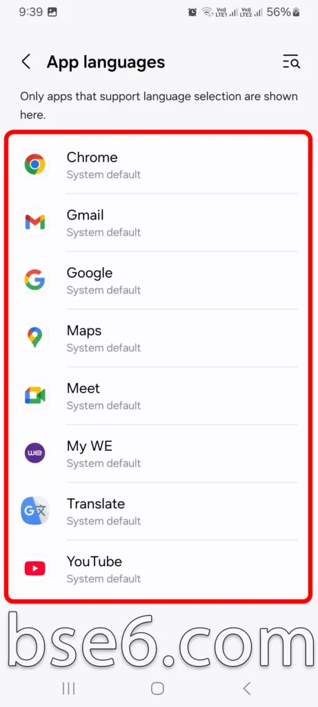 How to Set a Different Language for Each App