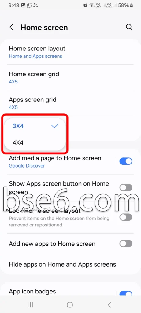 Change the Home screen layout on Samsung How to easily customize the Home screen layout