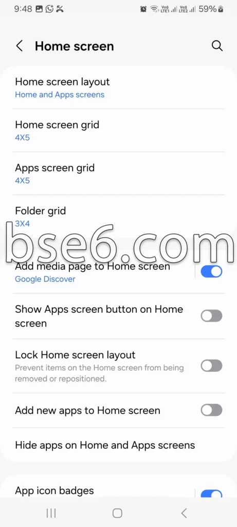 Controlling changes to the Samsung home screen How to easily customize the Home screen layout