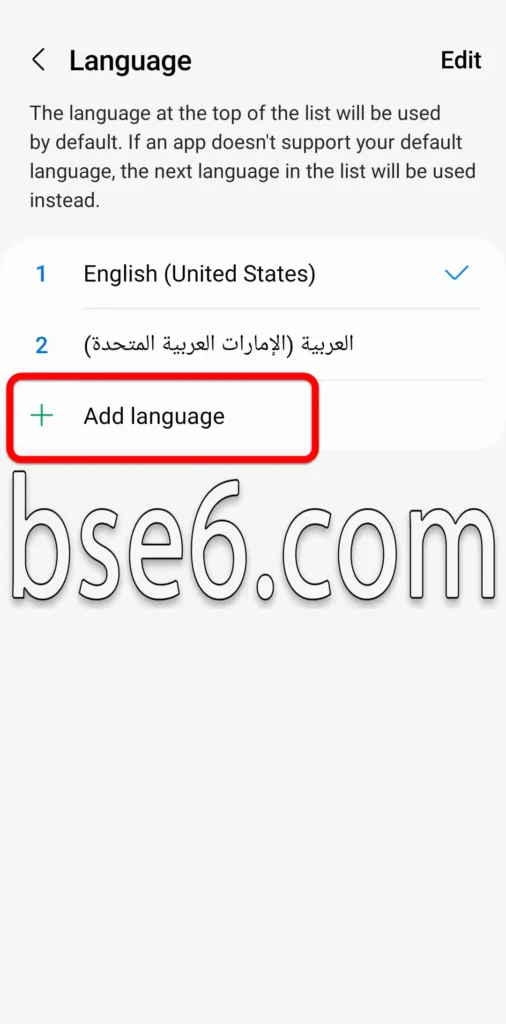 How to change the language the method to change the language (3)