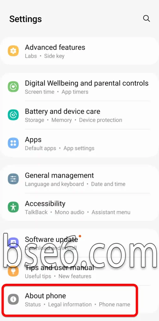 Entwickleroptionen auf dem Samsung Galaxy A36 5G aktivieren Entwickleroptionen auf dem Samsung Galaxy A36 5G aktivieren